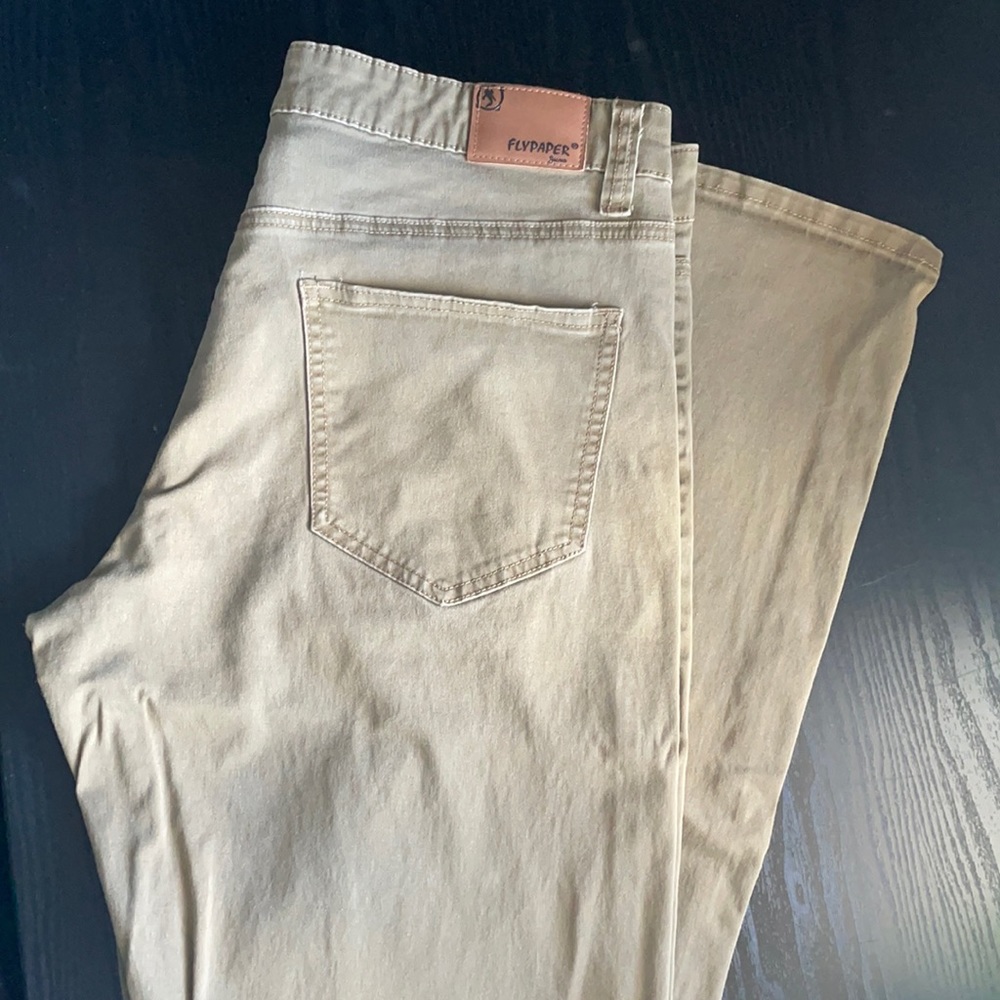 Men’s ply paper khaki pants 34x32
